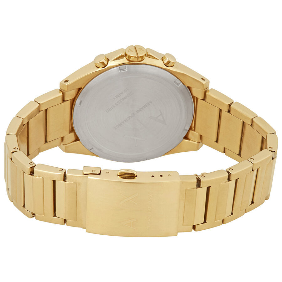 Armani Exchange AX2602 — Reloj de Hombre con Cronógrafo y Tono Dorado
