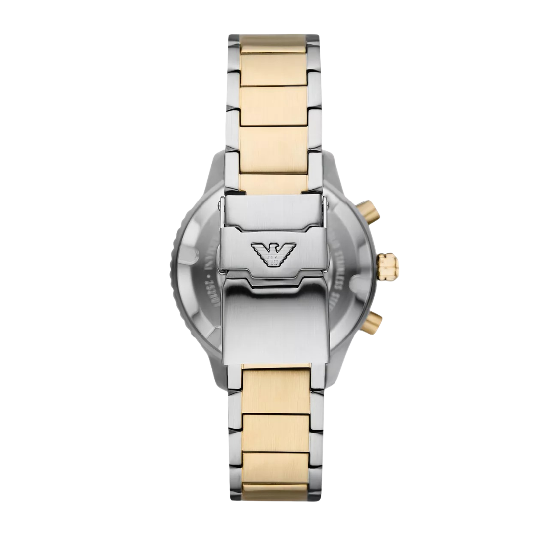 Emporio Armani AR11362 — Reloj de Hombre con Correa y Esfera Azules