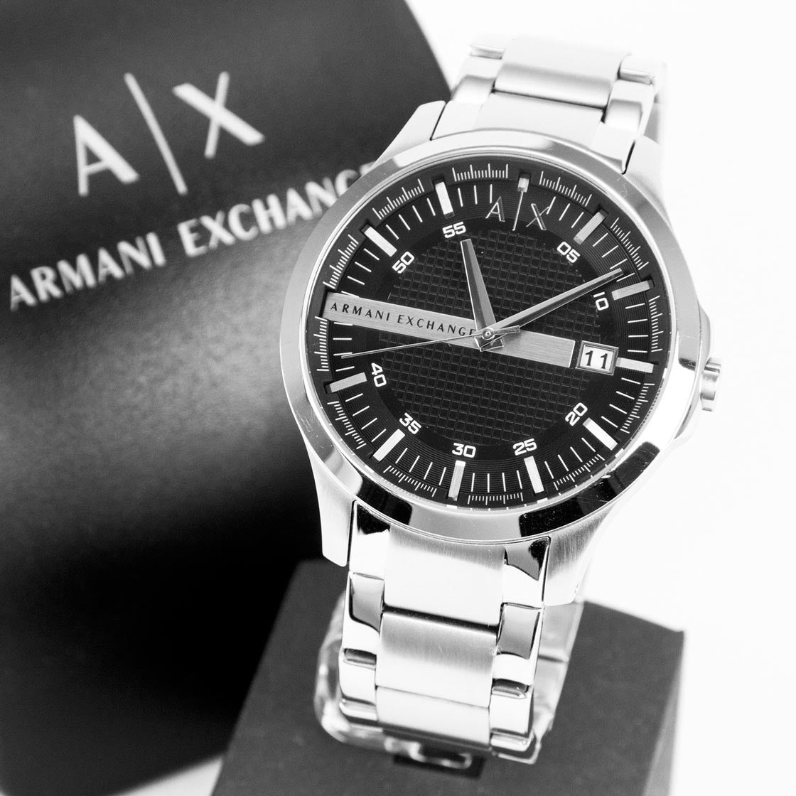 Armani Exchange AX2103 — Reloj de Hombre Clásico con Fechador
