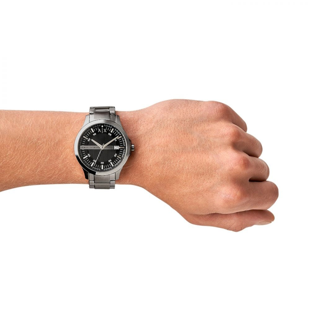 Armani Exchange AX2103 — Reloj de Hombre Clásico con Fechador