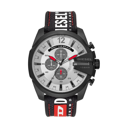 Diesel DZ4512 — Reloj Mega Chief para Hombre en Color Negro y Gunmetal