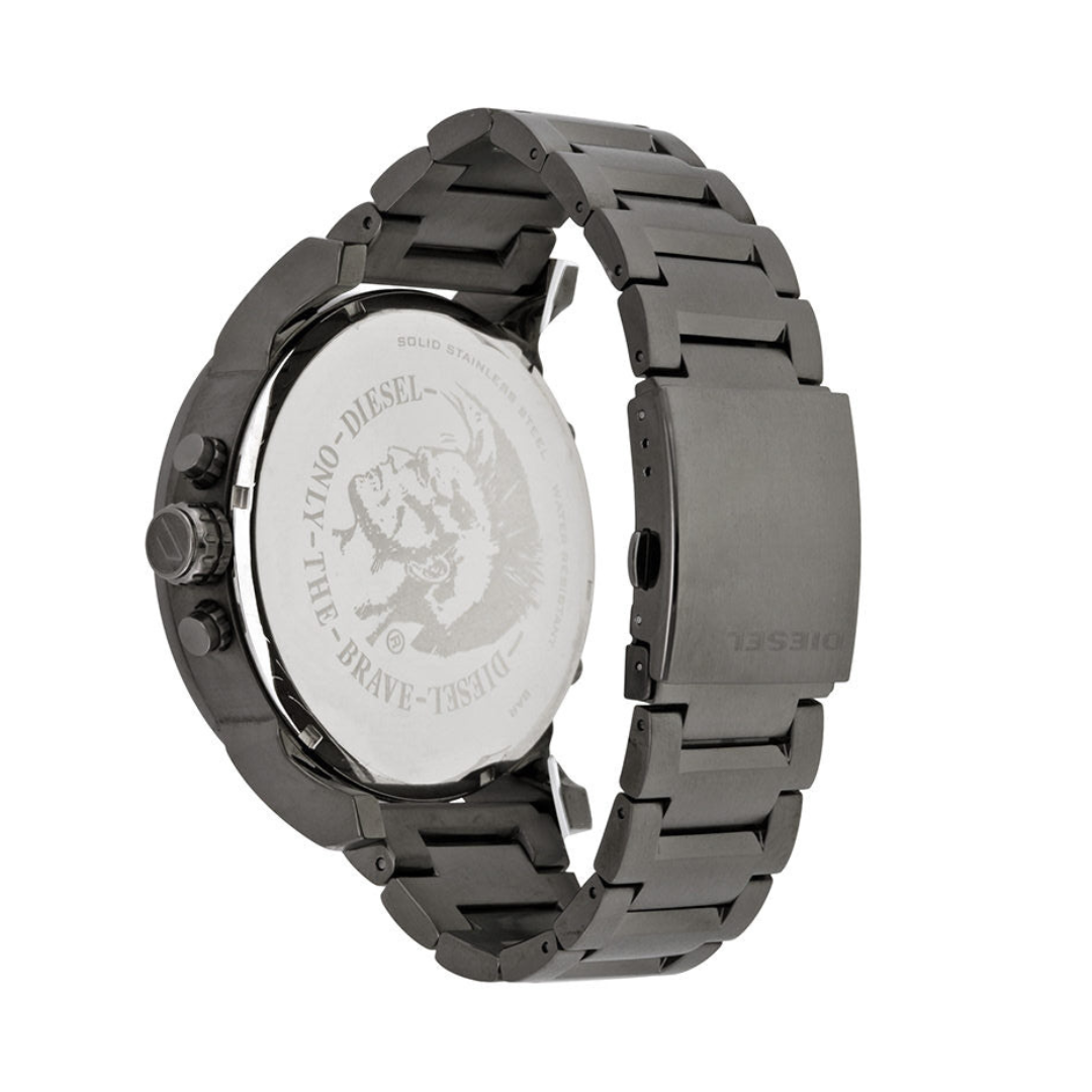 Diesel DZ7315 — Reloj Mr. Daddy 2.0 para Hombre en Color Negro y Gunmetal
