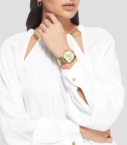 Michael Kors MK4732 – Pyper Rose Gold: Sofisticación Femenina en Oro Rosado