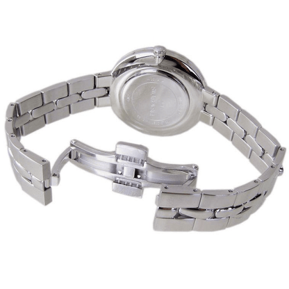 Swarovski 5517790 — Reloj de Mujer con Correa de Metal Plateado y Esfera Azul