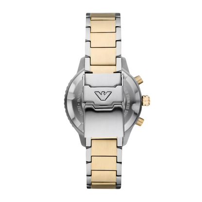 Emporio Armani AR11362 — Reloj de Hombre con Correa y Esfera Azules