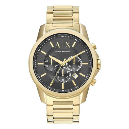 Armani Exchange AX1721 — Reloj de Hombre con Cronógrafo y Tono Dorado