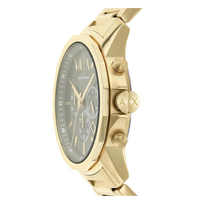 Armani Exchange AX1721 — Reloj de Hombre con Cronógrafo y Tono Dorado