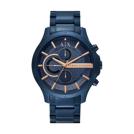Armani Exchange AX2430 — Reloj de Hombre con Cronógrafo y Tono Azul