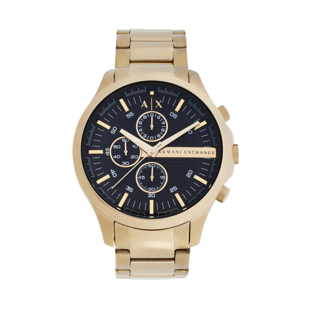 Armani Exchange AX2137 — Reloj de Hombre con Cronógrafo y Tono Dorado