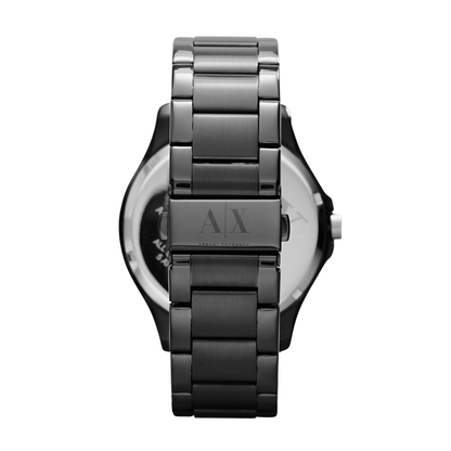 Armani Exchange AX2121 — Reloj Cronógrafo para Hombre en Negro con Detalles Dorados