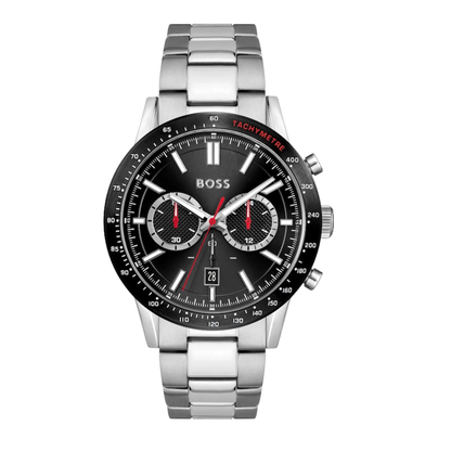 Hugo Boss 1513922 — Reloj para Hombre en Acero Inoxidable con Carátula Negra