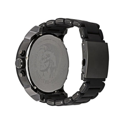 Diesel Mr. Daddy 2.0 DZ7395 — Reloj de Hombre con Brazalete de Acero Inoxidable Negro