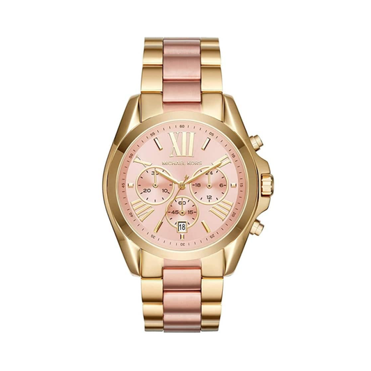 Michael Kors MK6359 — Reloj Runway para Mujer en Color Oro Rosa